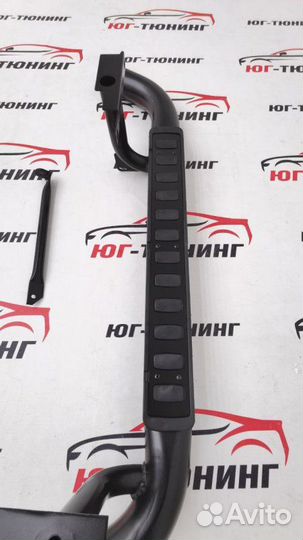 Новые пороги на land rover defender 90 black 83-20