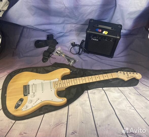 Электрогитара HSS + комбик (комплект)