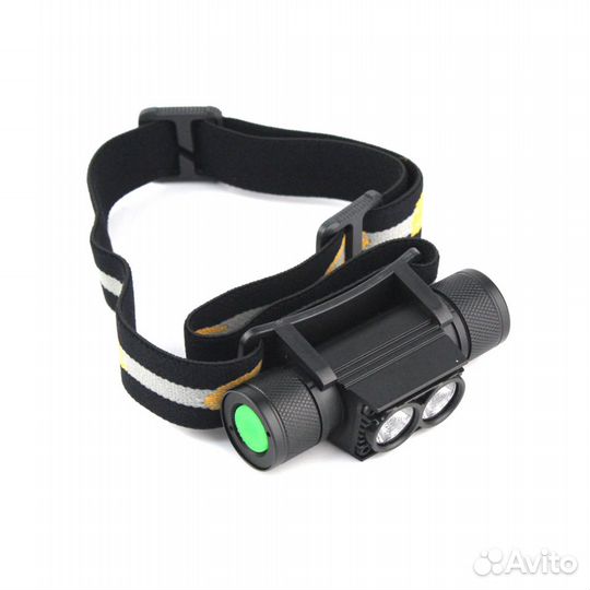 Налобный светодиодный фонарь 2x Cree XM-L2