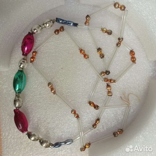 Бусы на елку СССР