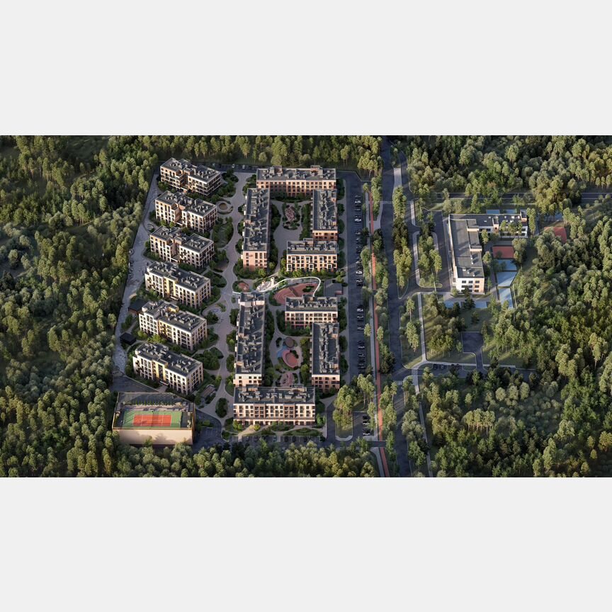 3-к. квартира, 98,8 м², 2/4 эт.