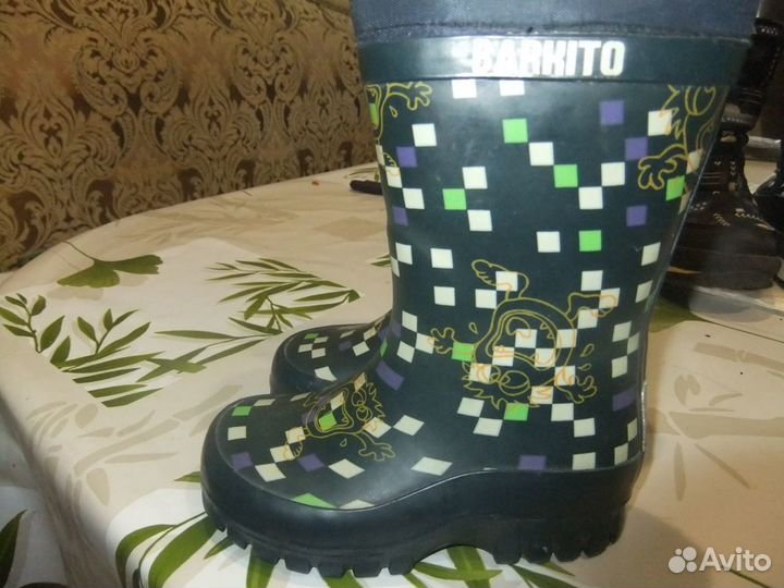 Сапоги резиновые