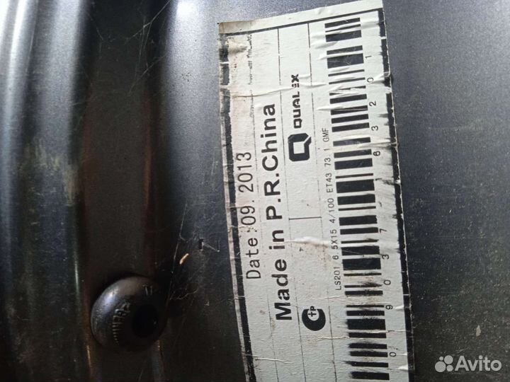 Литые диски r 15 4 100