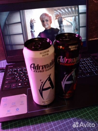Энергетические напитки Адреналин