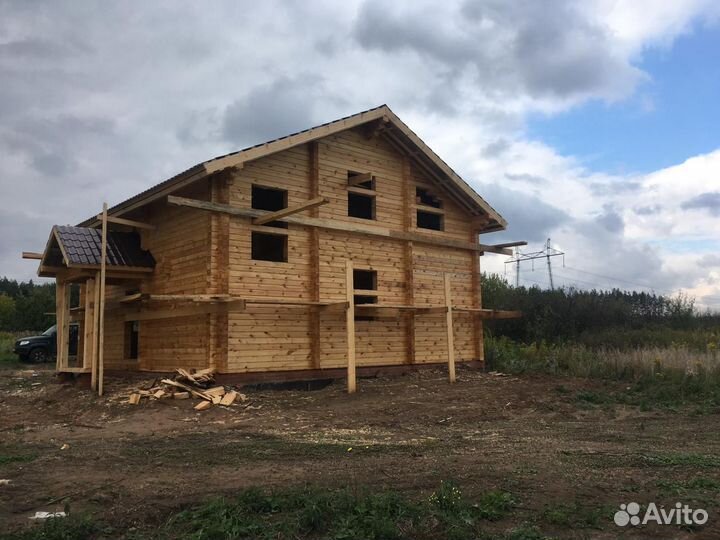 Срубы Брус профилированный