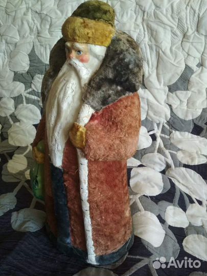 Кукла Дед Мороз СССР. Ёлочные игрушки