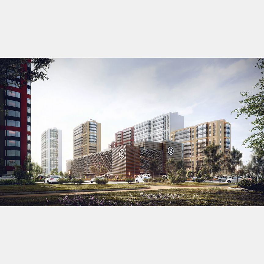 1-к. квартира, 34,1 м², 12/17 эт.