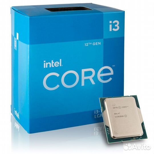 I3 12100f box новейший