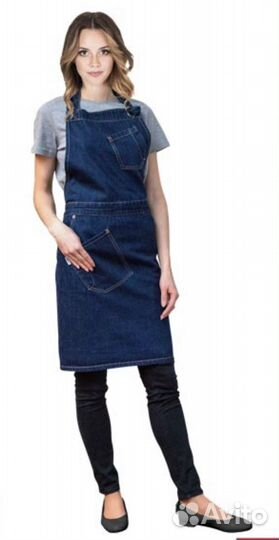 Фартук джинса унисекс