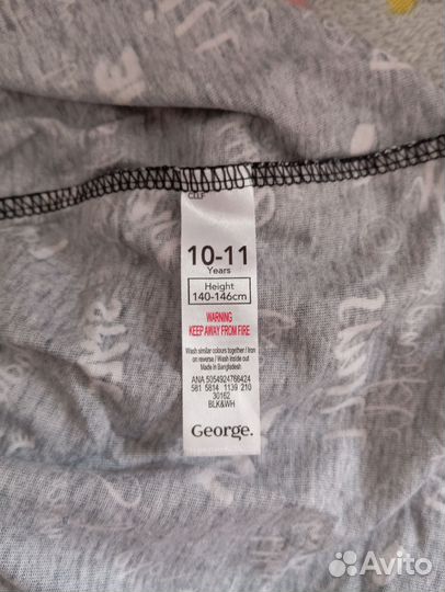 Платье для девочки George 10-11 лет