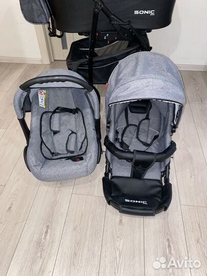 Коляска 3 в 1 verdi sonic plus