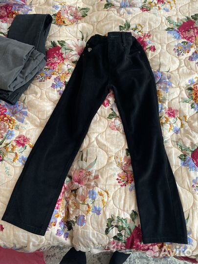 Брюки на мальчика пакетом 140