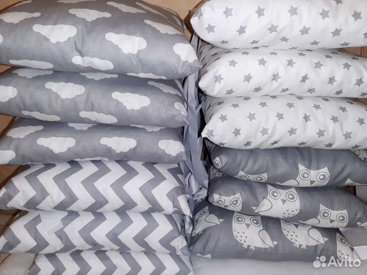 Бортики и попостельное