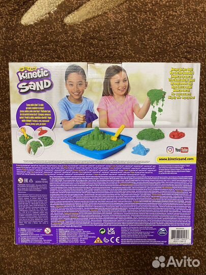 Кинетический песок - новые наборы Kinetic Sand