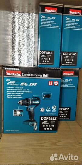 Ddf485 Аккумуляторная дрель шуруповерт makita