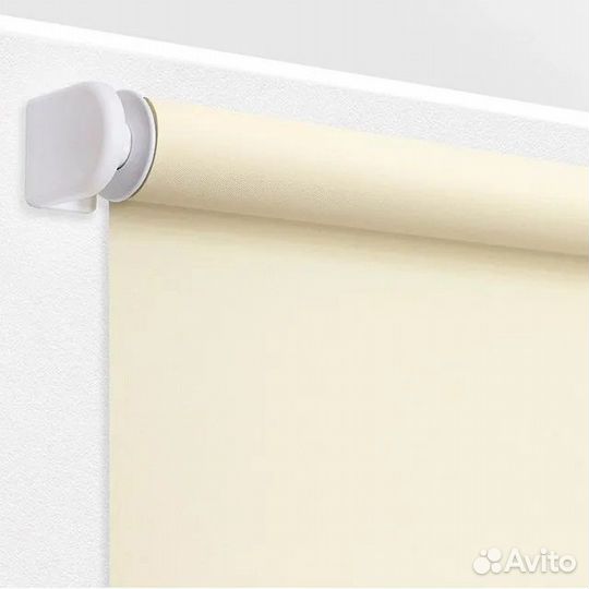 Рулонные шторы Плайн сливочный 61 см