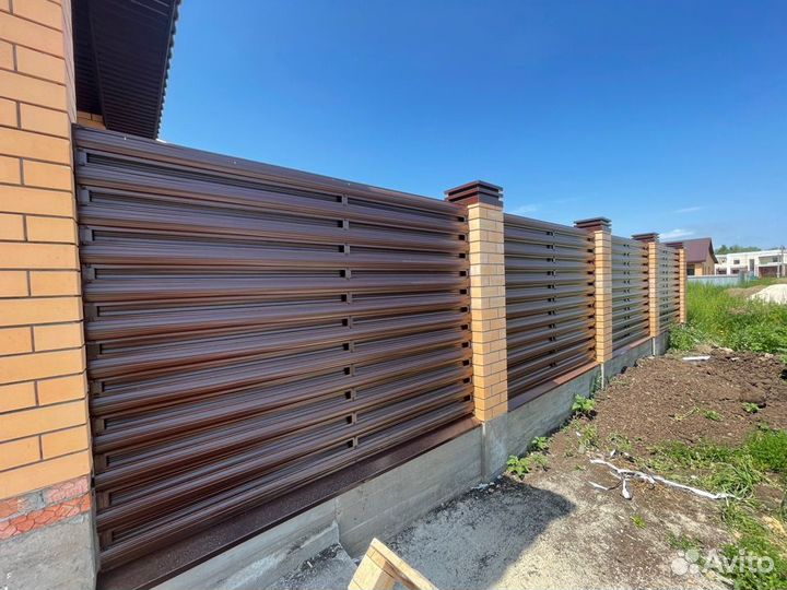 Металлический штакетник