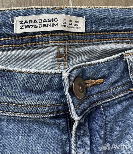 Джинсы zara женские