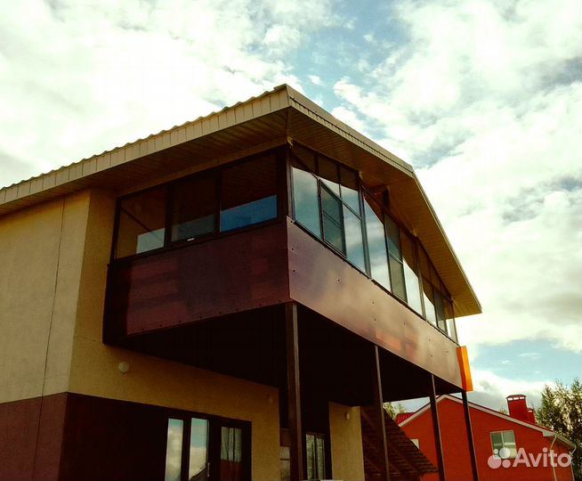 Остеклить балкон лоджию веранду террасу дом