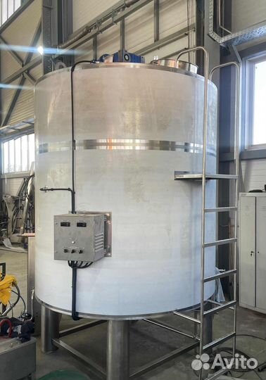 Купажная емкость, термос с мешалкой