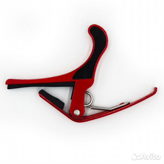 Каподастр для гитары, электрогитары, красный