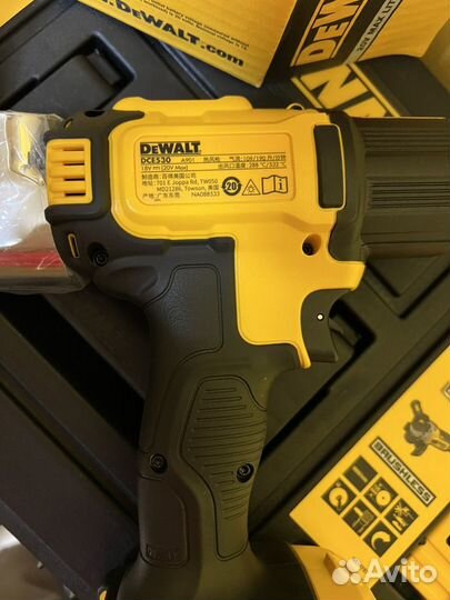 Фен строительный DeWalt DCE530 оригинал