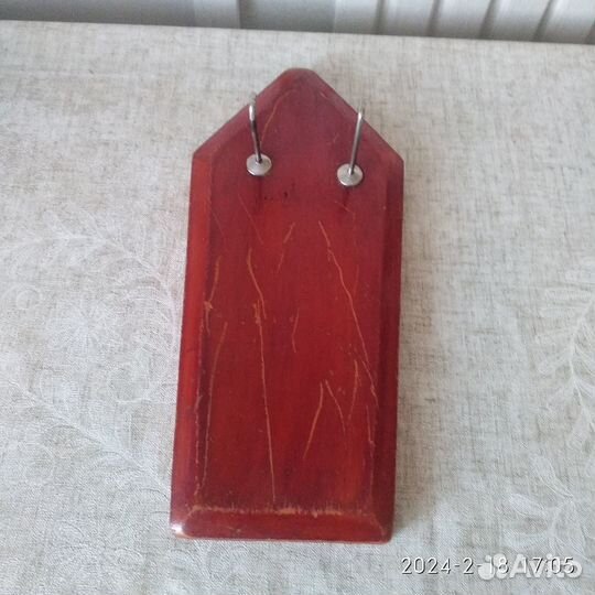 Полочка настенная СССР, вешалка ретро