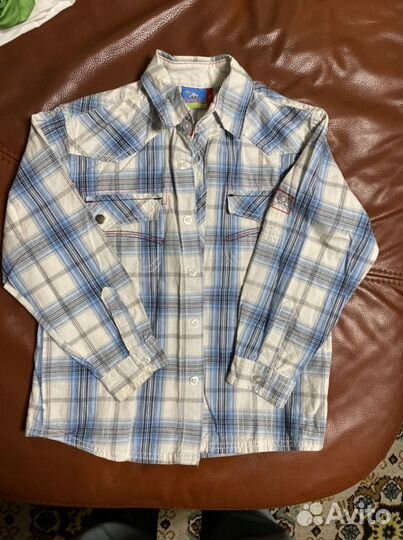 Рубашка на мальчика 122