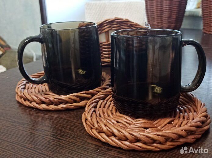 Салфетница и подставки под кружки ручной работы