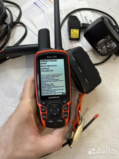 Навигатор Garmin Astro 320 с ошейником T5