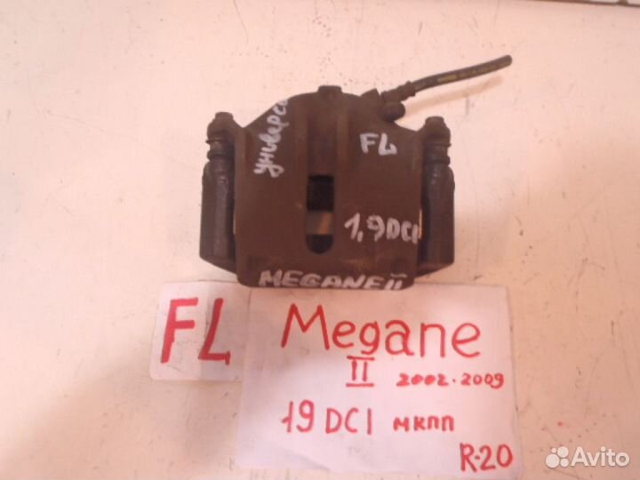 Суппорт передний левый Renault Megane 2