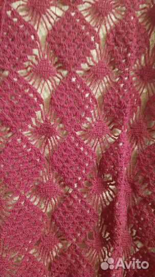 Вязаный платок шаль