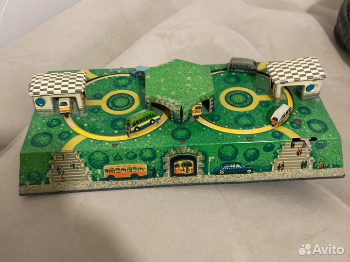 Заводная игрушка СССР Автотрасса