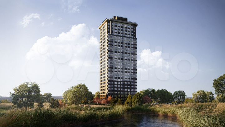 2-к. квартира, 69,1 м², 24/25 эт.