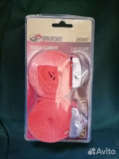 Стяжной ремень для крепления груза 3м, 0,4/0,8тн