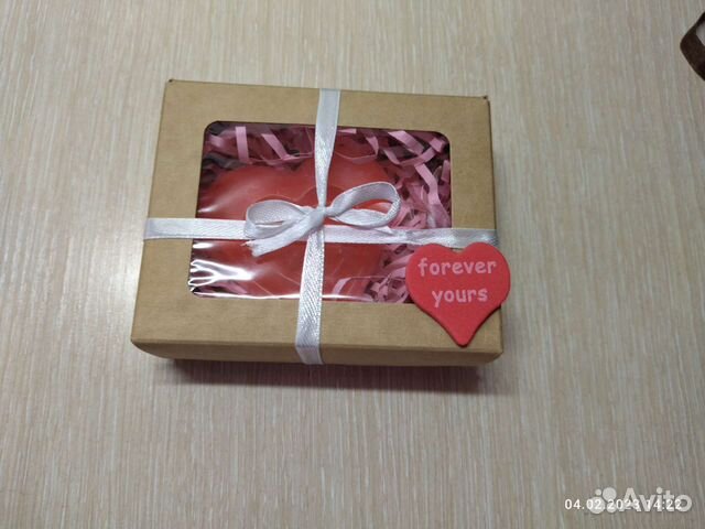 Мыло ручной работы сердце