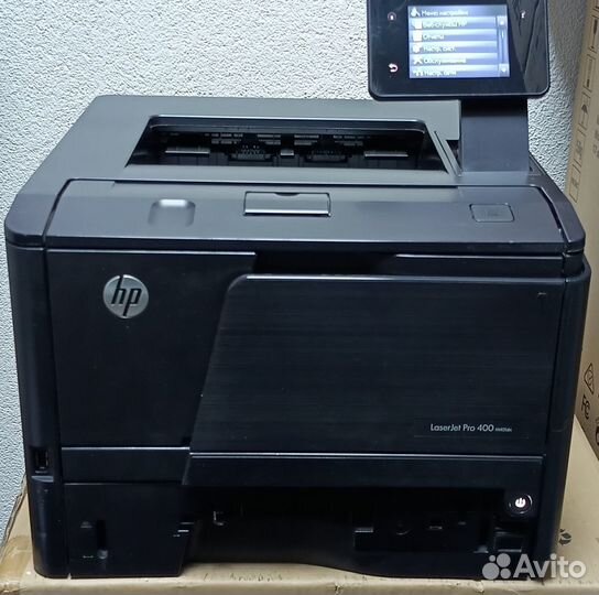Принтер лазерный HP LaserJet Pro 400 m401dn, А4