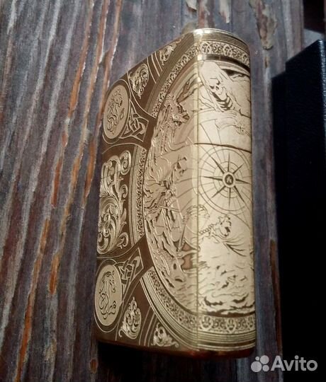 Зажигалка Zippo 204B с грав. Всадники Апокалипсиса