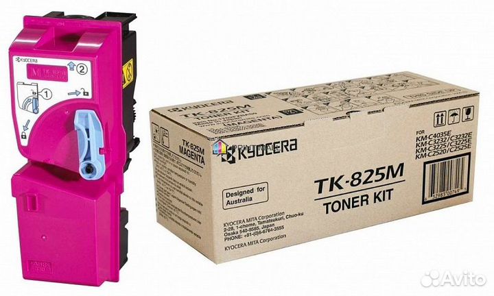 Картридж Kyocera TK-825M пурпурный