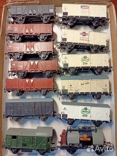 Железная дорога, вагоны Piko 1:87