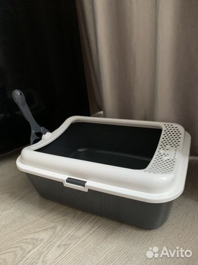 Лоток для кошек с лопаткой