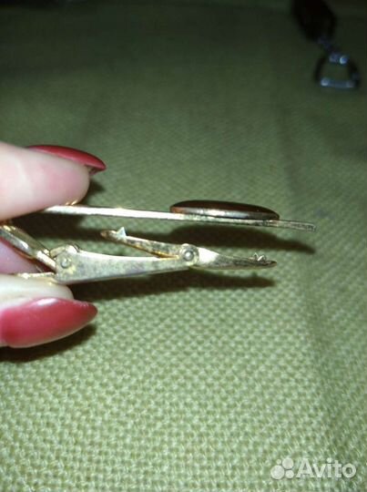 Запонки и заколка для галстука