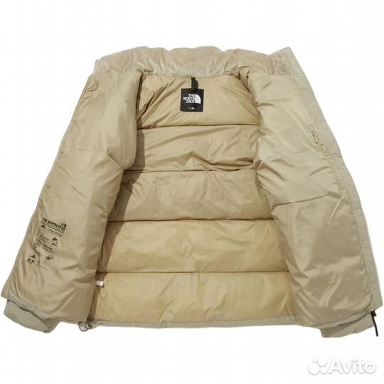 THE north face Down Jacket Unisex Milk Tea Color (50 (L)