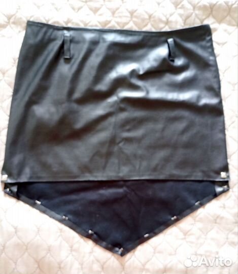 Юбка искусственная кожа 46 размер