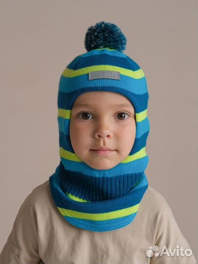 Шапка шлем размер 53-55