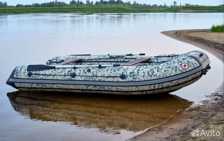 Моторная лодка mishimo lite 370 (цвет камуфляж)