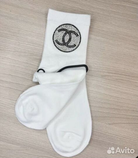 Носочки со стразами