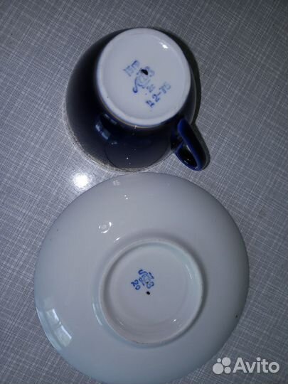 Чайная пара лфз кобальт