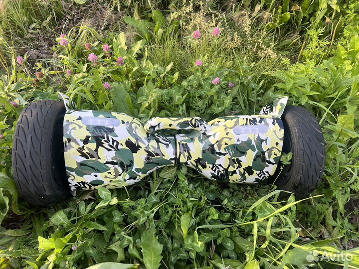 Гироскутер с ручкой новый