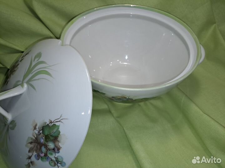 Супница СССР дулево виноград
